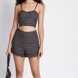 Urban Revivo Tweed Shorts